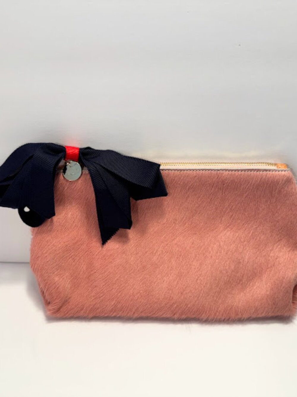 Clare V Mimi Calf Hair pouch purse